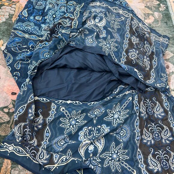 FARM Rio Blue Patterned Maxi Skirt - Picture 14 of 16